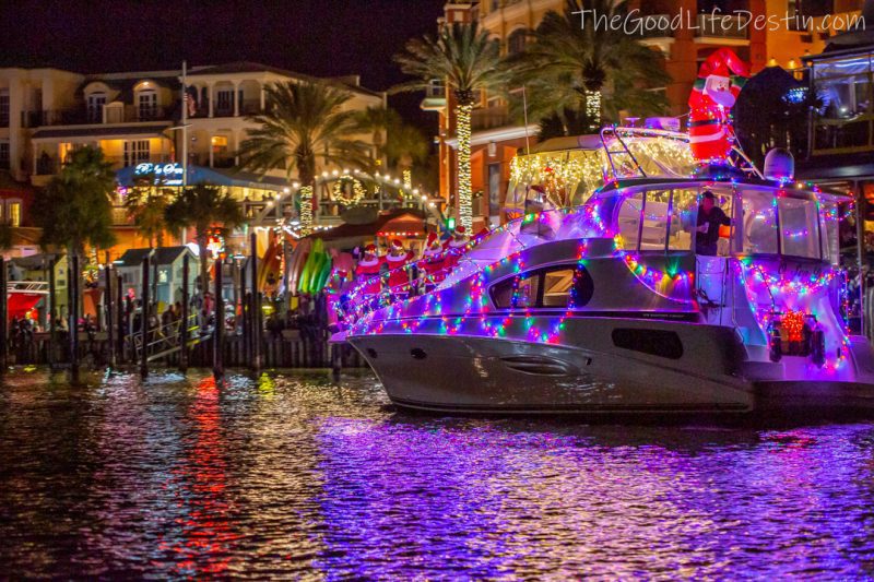Destin Christmas Lighted Boat Parade - The Good Life Destin