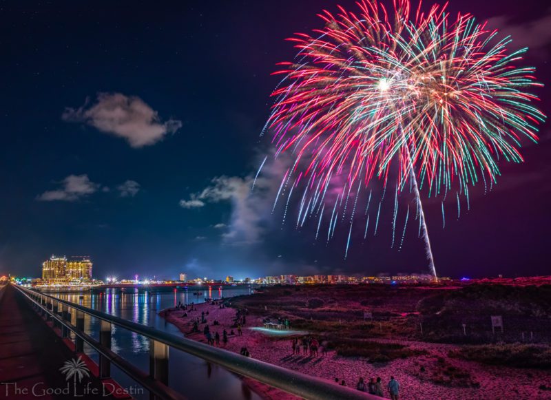 The Best Places to View the Destin Harbor Fireworks