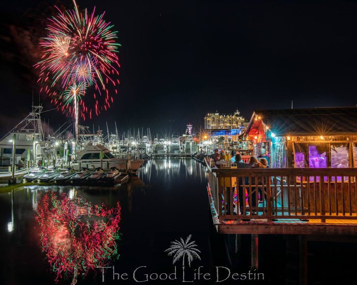 The Best Places to View the Destin Harbor Fireworks