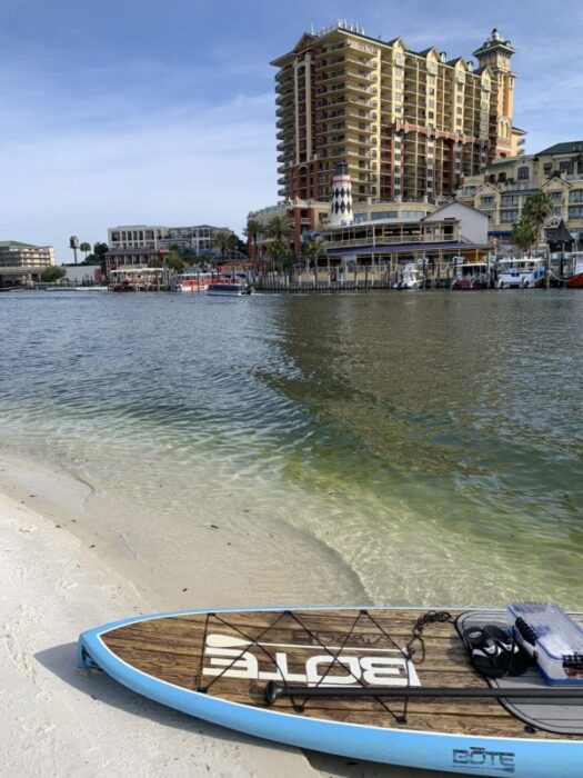 Paddle Boards at Norriego Point with Harborwalk Village and Emerald Grand