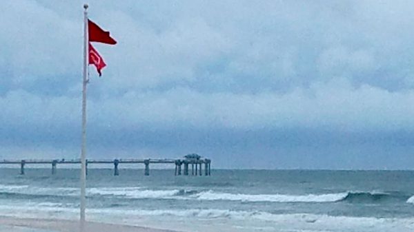 Red Beach Flag Destin