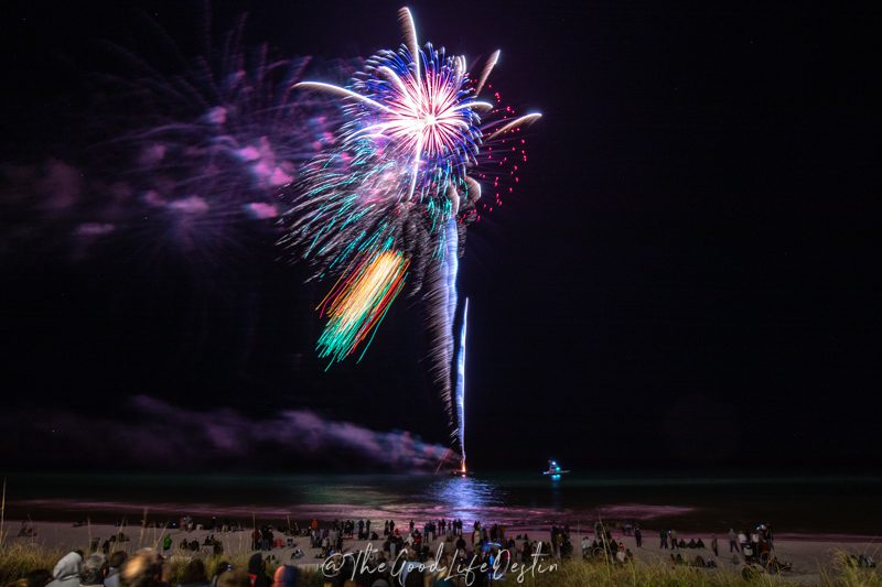4th of July Fireworks in Seaside Florida