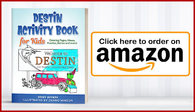 Destin Kids Activity Book on Amazon