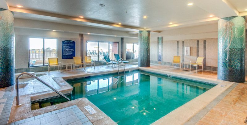Indoor Pool at Emerald Grande is one of the Best pools in Destin