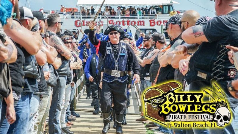 Pirates at the Billy Bowlegs Festival in April