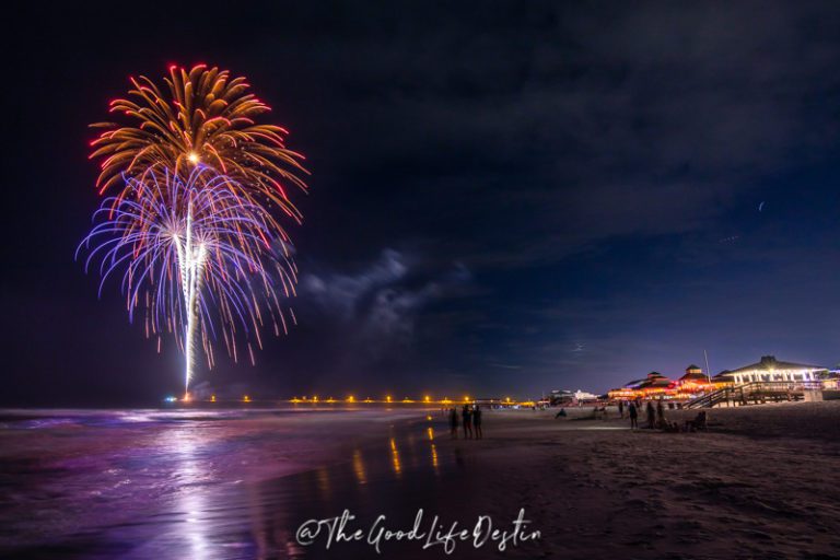 Best Places to Watch the Okaloosa Island Fireworks The Good Life Destin