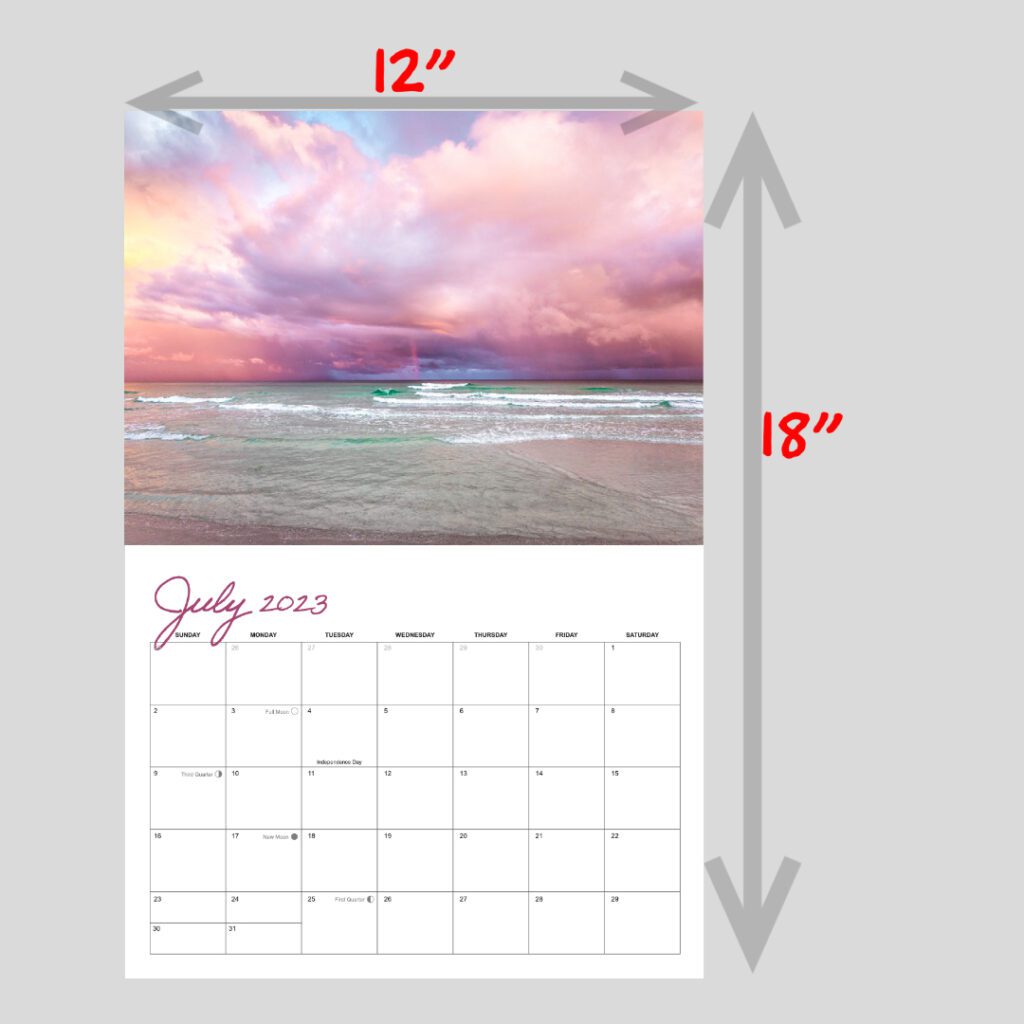 2024 Destin Calendar The Good Life Destin   Destin Florida 2023 Calendar 1024x1024 