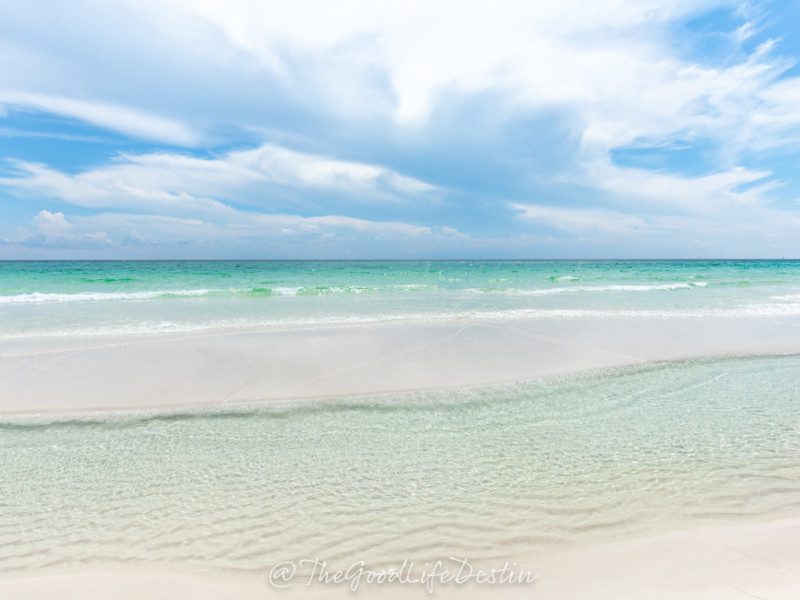 September in one of the best times to visit Destin for the uncrowded beaches and beautiful water