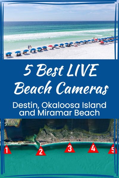 Pinterest Pin for Destin Live Beach Cams