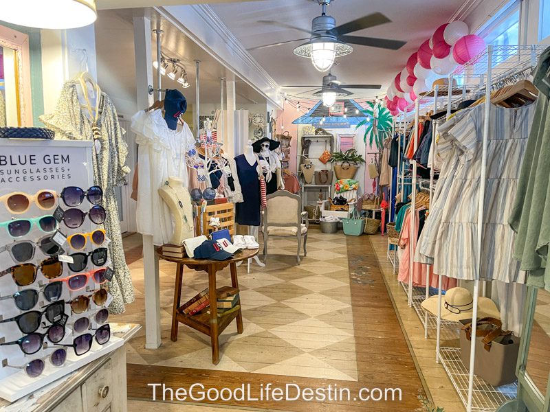 Clothing and accessories at the Emerald Coast Winery