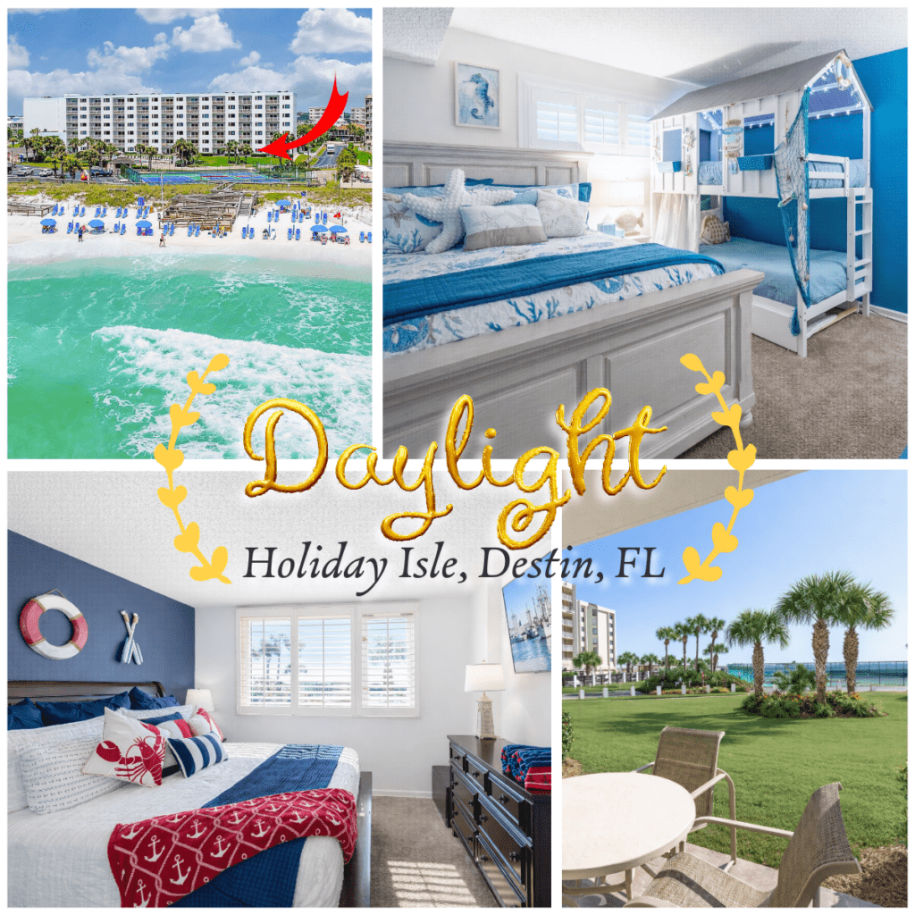 Daylight condo at the Islander Resort in Destin Florida