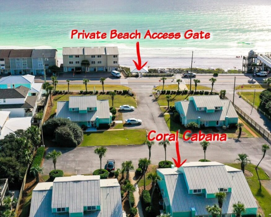 Coral Cabana Miramar Beach Access