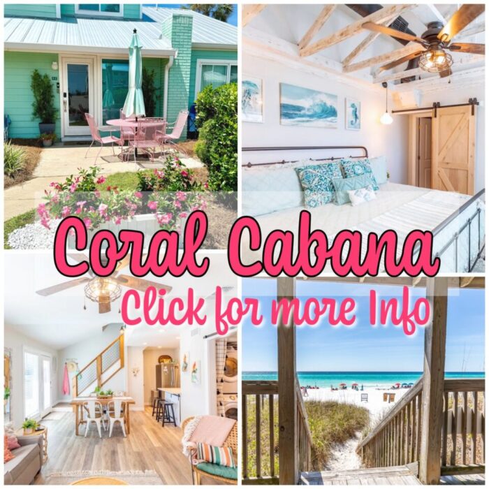 Miramar BEach vacation Rental Coral Cabana